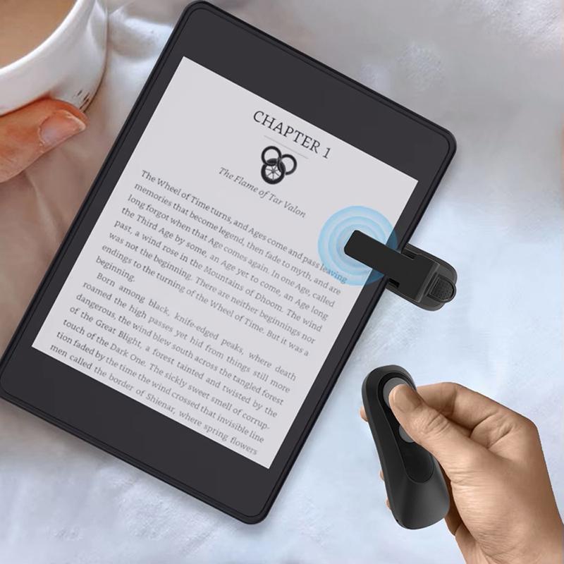 Пульт дистанционного управления для перелистывания страниц для Kindle Paperwhite Oasis Kobo Ereaders, для телефона, для записи видео, для чтения романов, кликер