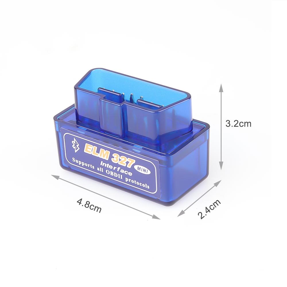 1PC Elm327 V1.5 Bluetooth OBD2 Scanner Diagnostic Car Diagnostic Tool ODB2 Auto Scan Adapter