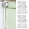 30/300 шт. Прозрачные стопоры для шариковой цепочки для вертикальных жалюзи, регулируемые зажимы для цепочки шторы, запасные части