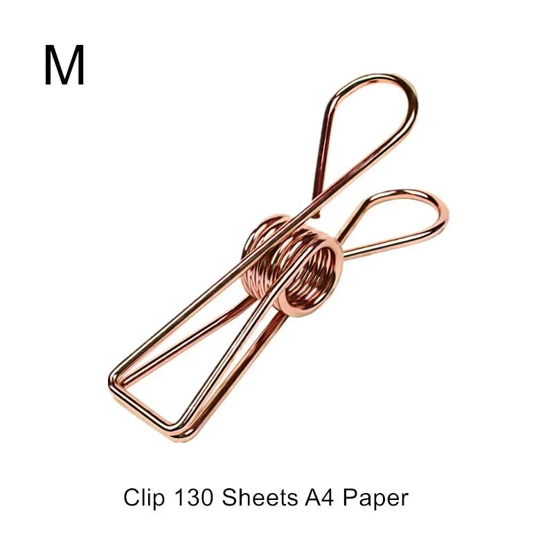 2 шт./набор металлических зажимов для офиса, школы, канцелярских принадлежностей, скрепок для файлов, документов, органайзеров