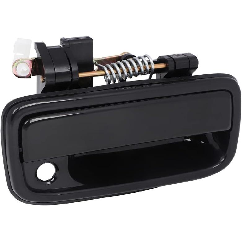 ECCPP Door Handles Exterior Outer Outside Front Driver Passenger Side for Toyota Tacoma 1995 1996 1997 1998 1999 2000 2001 2002 2003 2004 Black(2pcs)