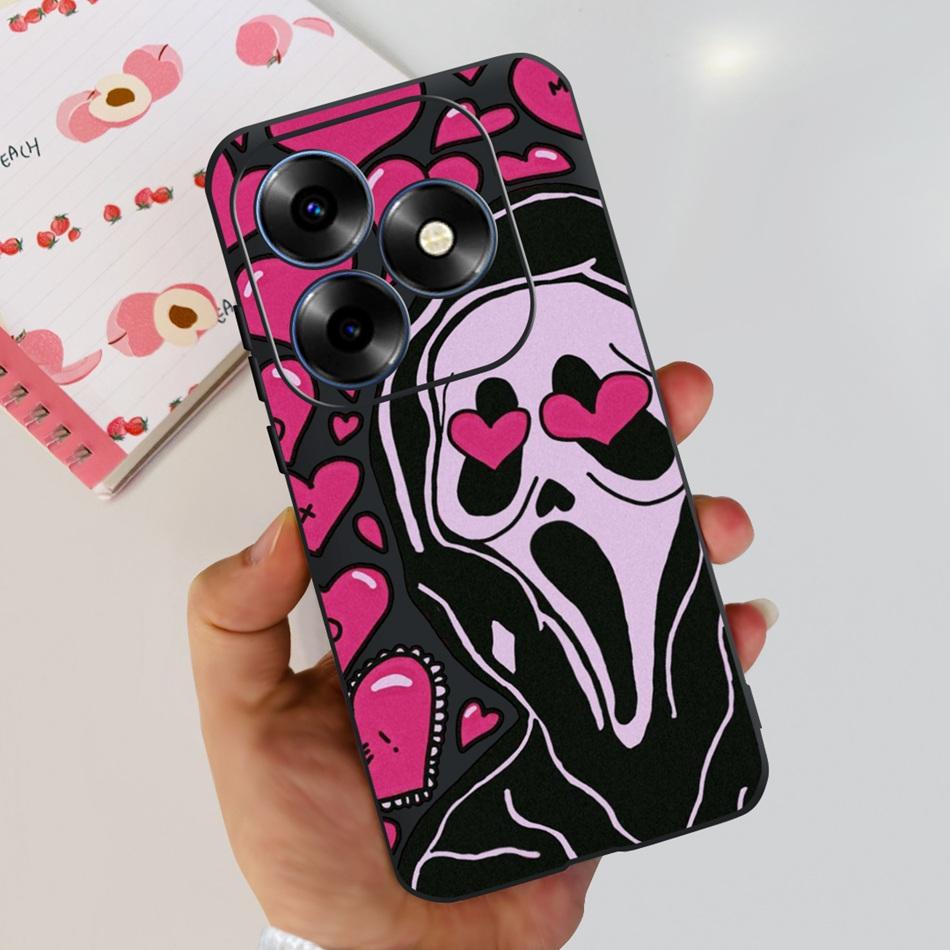Для чехла Itel S23 Plus S681LN itel S23 S665L Модный Элегантный Расписной Мягкий Силикон ТПУ Задняя Крышка Телефона Для Itel S23+ S23Plus