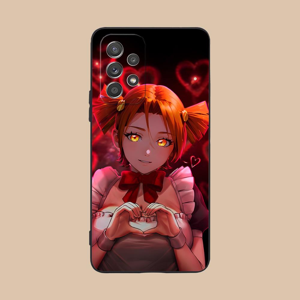 Вечное лето Алиса Матовый чехол для мобильного телефона для Samsung Galaxy M55 54 42 35 34 33 32 23 22 15 14 13 12 F55 5G