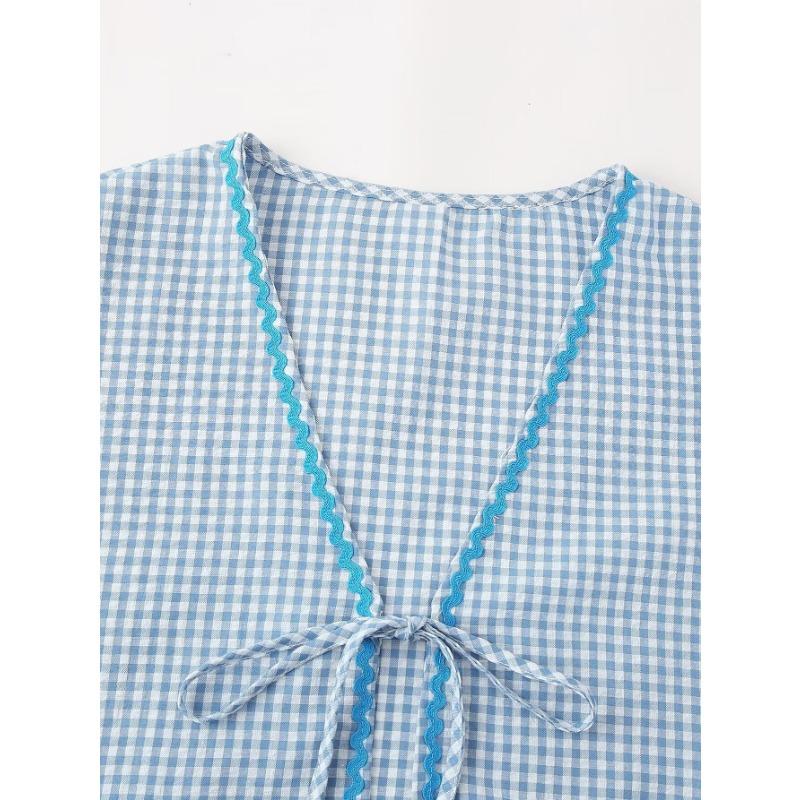 Весенне-осенняя женская рубашка больших размеров, модная повседневная клетчатая рубашка с сочетанием цветов