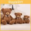 Bear Delightful Claire Large Plush Toy Deep Brown Teddy Bear For Snuggling Bliss