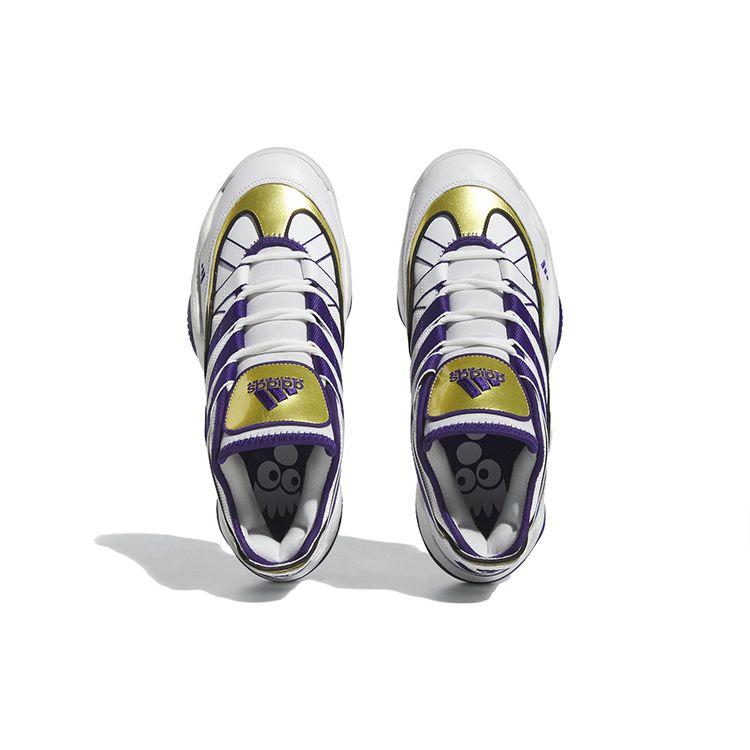 Adidas Мужские кроссовки Top Ten 2010 Lakers White Cloud-White Team-College-Purple HQ4624