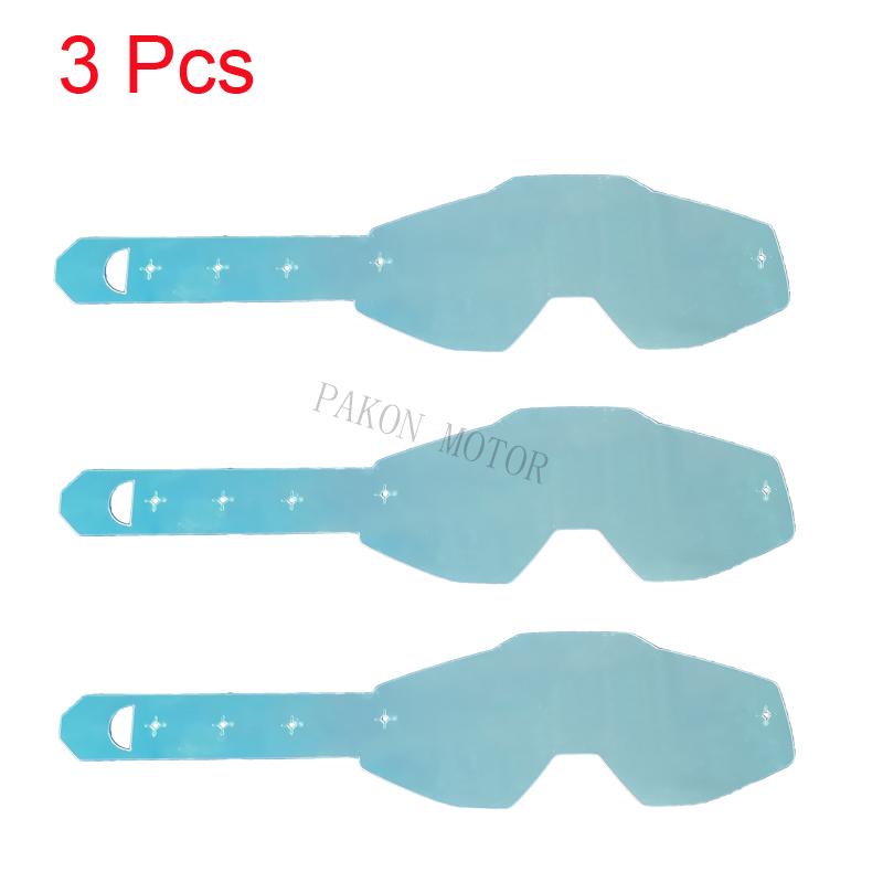 Motorcycle Goggless Rubber Film Tear-Off for 100 Percent New Dirtbike Outdoor Sport Universal Replaced Sunglasses Accessory