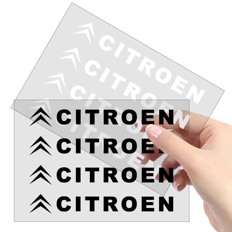 Для Citroen C1 C2 C3 C4 C5 C6 C8 C4L DS3 DS4 DS5LS DS6 Аксессуары Ручка Двери Автомобиля 3D Наклейка Шина Зеркало Заднего Вида Значок Наклейка