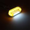 10x 24V 12 LED Car Truck Side Marker Lights Camper External Light Signal Indicator Lamp Warning Tail Light 3 Modes Trailer Lorry