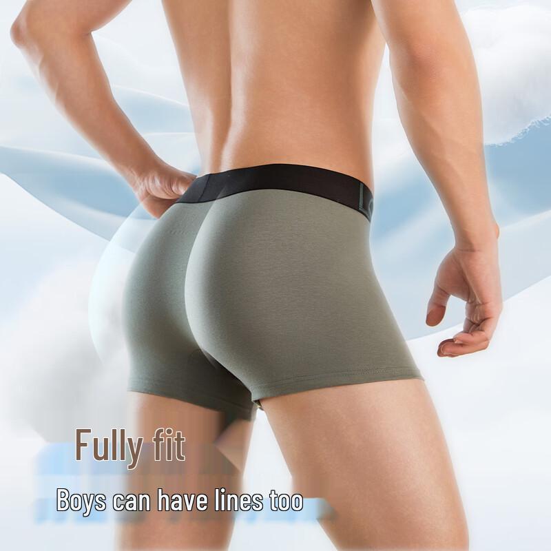 Мужские боксеры-брифы Lee из чистого хлопка с антибактериальным эффектом
