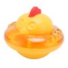 Interactive Treat Dispensing Cat Toy Tipping Resistant Slow Feeding Cat Treat Dispenser Toy for
