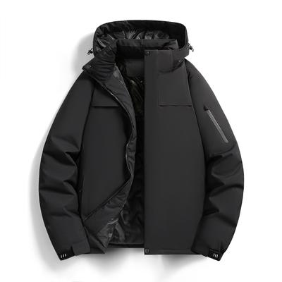 Зимний штурмовой костюм, графеновый теплоизоляционный костюм, хлопковая куртка, съемный зажим для шапки, толстый зимний хлопковый костюм