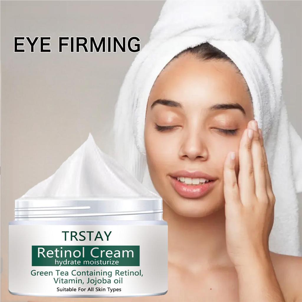 Retinol Moisturizing Cream, Smooths Wrinkles, Reduces Fine Lines, Hydrates and Moisturizes, Nourishes the Skin, and Improves Damaged Skin