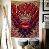 Gorgeous Wall Tapestry Aesthetic Wall Hanging Printed Fabric Blanket Decorative Tapestries for Bedroom Living Room Home Decor