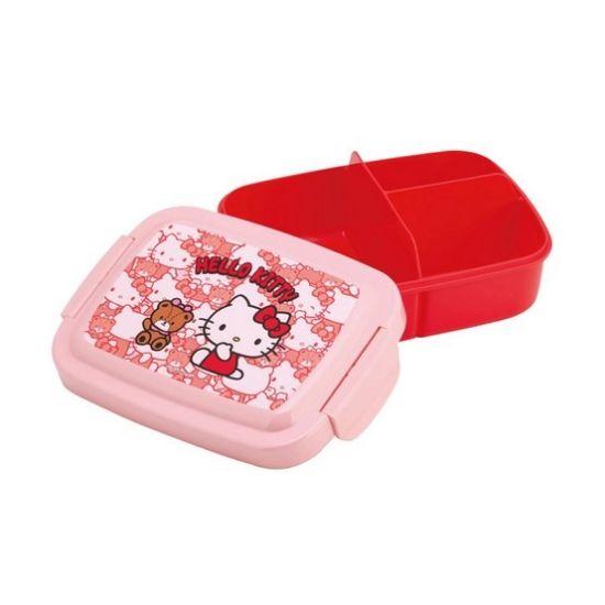 Dome-Type 3-Compartment 1-Tier Lunch Box