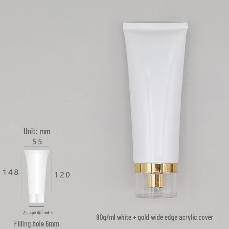 80 г 80 мл очищающее средство для лица, солнцезащитный крем и крем для рук в белой тубе