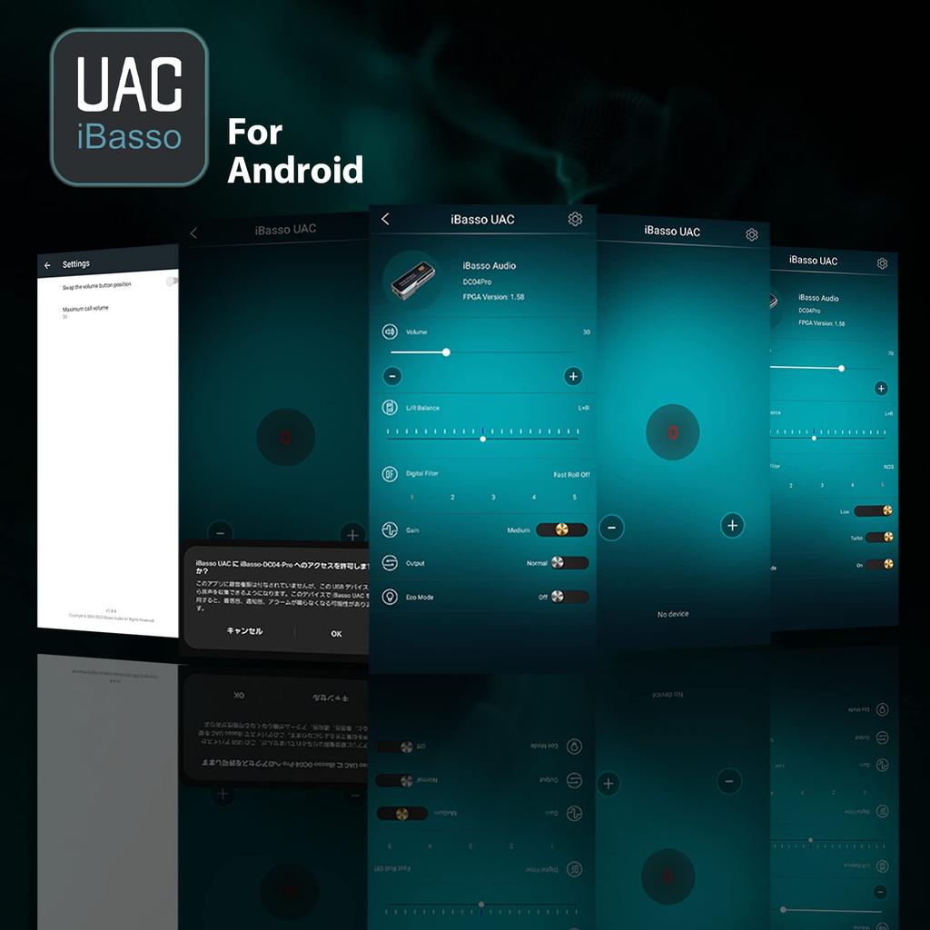 Gold Award iBasso Audio DC04PRO to USB Dongle Compact Amplifier with Detachable HD Lossless Audio for and Music [VGP2025 Winner] Type-C DAC, Portable,