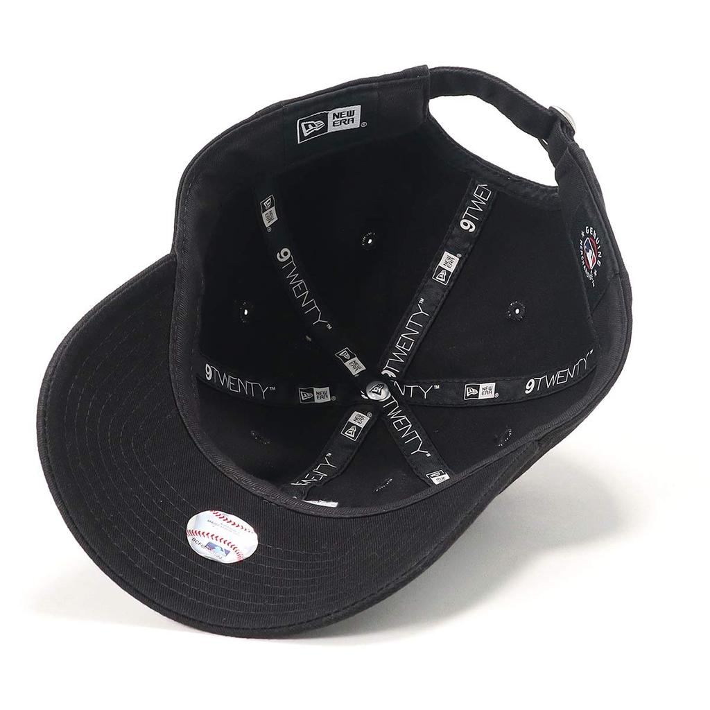 [Новая эра] Кепка Низкая Кепка MLB LA Черный Белый БЕСПЛАТНО 920 LOSDOD BLK SWHT