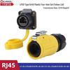 Lingke LP20 Промышленный водонепроницаемый RJ45 Авиационный разъем