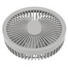 Outdoor Night Light Ceiling Fan 2 in 1 Portable USB Charging LED Fan for Home Car Office Desk Camping Travel Grey