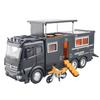 1/18 Грузовик Benz Arocs Nomadism Navigator F Автодом Сплав Литье под давлением Модель Автомобиля Высокая Симуляция Коллекционные Предметы Миниатюрные Транспортные Средства Праздничный Подарок