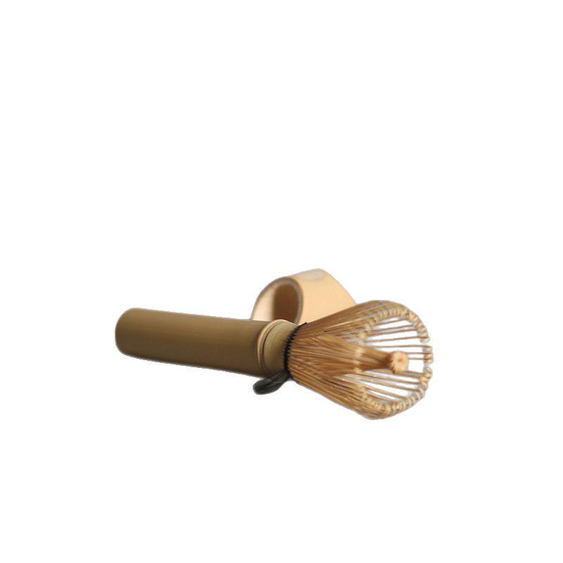 Набор из восьмидесятилуночного бамбукового венчика для матча с длинной ручкой и мерной ложкой