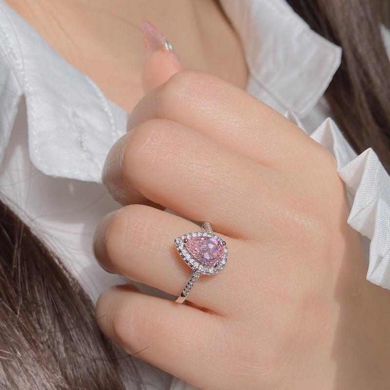 Кольцо женское меньшинство, супер вспышка, снежинка, цвет капли воды, цирконий, модное элегантное женское кольцо для вечеринки, ужина