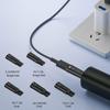 USB C к 2-контактному разъему питания Универсальный адаптер-конвертер с разъемом USB Type-C на 2-контактный штекер для бритвы Philips