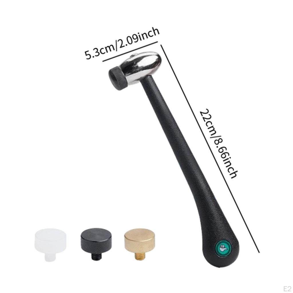 Ювелирный молоток для ремонта, штамповочный молоток для ювелиров, серебряных дел мастеров, металлистов