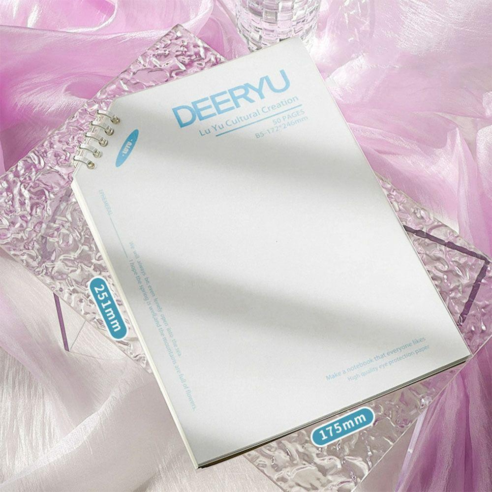 Блокнот A5/B5 с отрывными листами, внутри бумажный блокнот со спиральным переплетом, высококачественный блокнот с переплетом