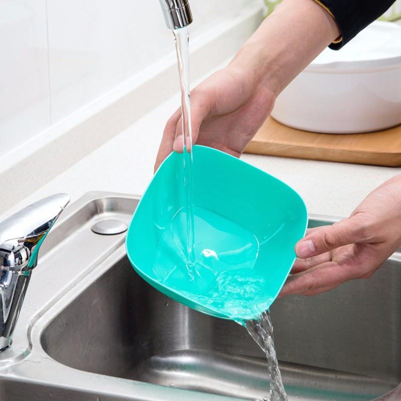 1 шт. квадратная тарелка для салата из пищевого пластика, фруктовые миски, блюдо для конфет из сухофруктов