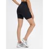 Lulu Seamless Female Summer High Waist Hip Lifting Yoga Shorts