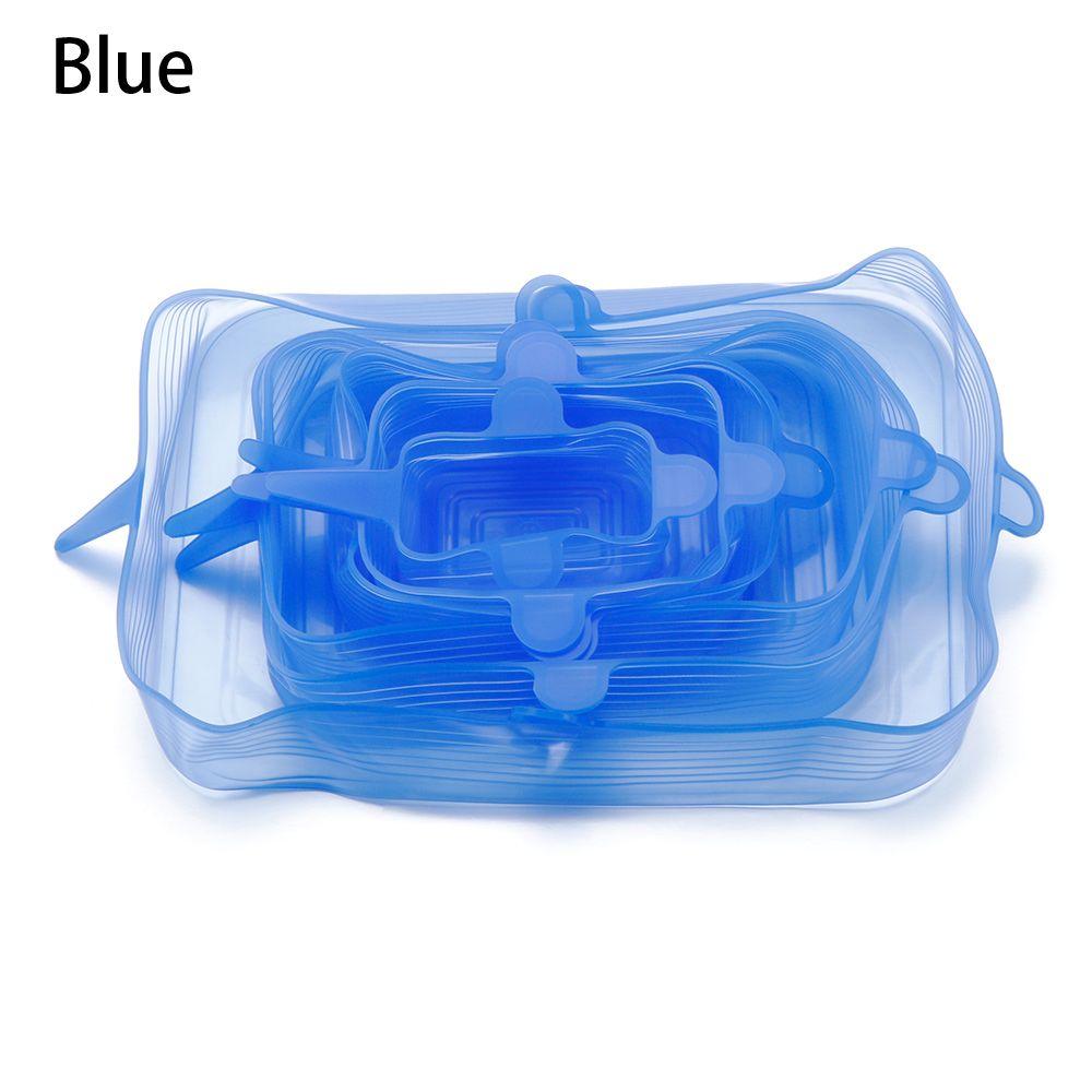 Cookware Keeping Fresh Lids Seal Food Fresh Round Square Stretch Suction Silicone Lid Bowl Cover