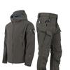 New Military Uniform Combat Suit Soft Shell Waterproof Tactical Jacket + Pants for Camping Hiking