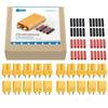 AUTOUTLET XT30 Connectors, 20PCS, 10 Pairs, Male & Female XT30 Connector Plugs with Heat Shrink Tubing for RC Cars, Boats, and LiPo Batteries
