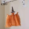 Halloween Witch Doll Decorations Ornaments, Spooky Cat Pumpkin Versatile Ornament for Festive Gatherings Hanging Decoration Tree, Home Party