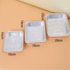 10/20/30pcs Disposable Air Fryer Aluminum Foil Tray Oil-proof Tin Foil Tray  For Baking Roasting