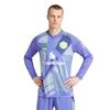 Adidas Mens 24/25 Manchester United FC Long-Sleeved Goalkeeper Jersey