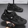Summer Men's Shoes New Style Breathable Outdoor Beach Hole Shoes Trendy Versatile Sandals Non-slip Sports Shoes Casual Slippers