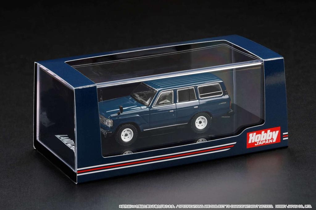 Hobby Japan Toyota Land Cruiser 60 GX 1981 Feel Like Blue 1/64