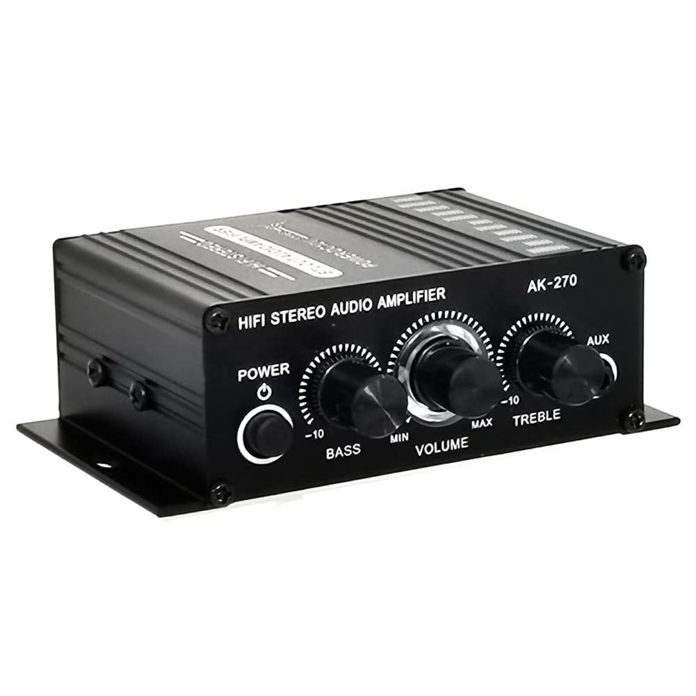 Xsdjasd -270 270 12V Мини Hi-Fi Усилитель мощности Аудио Домашний Автомобильный Театральный Усилитель 2-канальный Усилитель USB/SD AUX Вход
