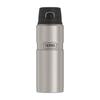 Stainless King Vacuum Insulated Double Wall Stainless Steel Drink Bottle Matte Stainless Steel, 24 Oz