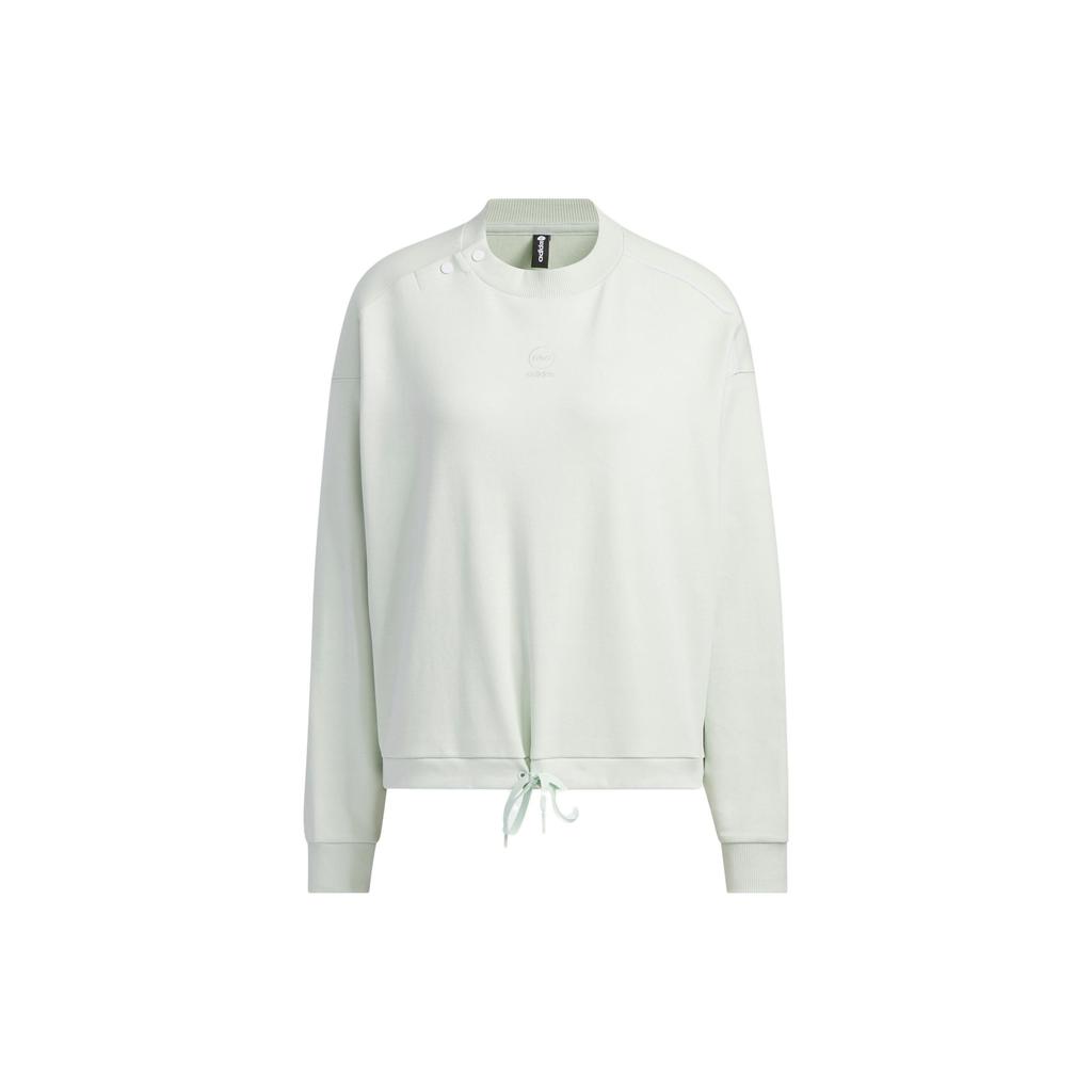 adidas Женская толстовка Neo Basketball Crewneck, белая IK3427