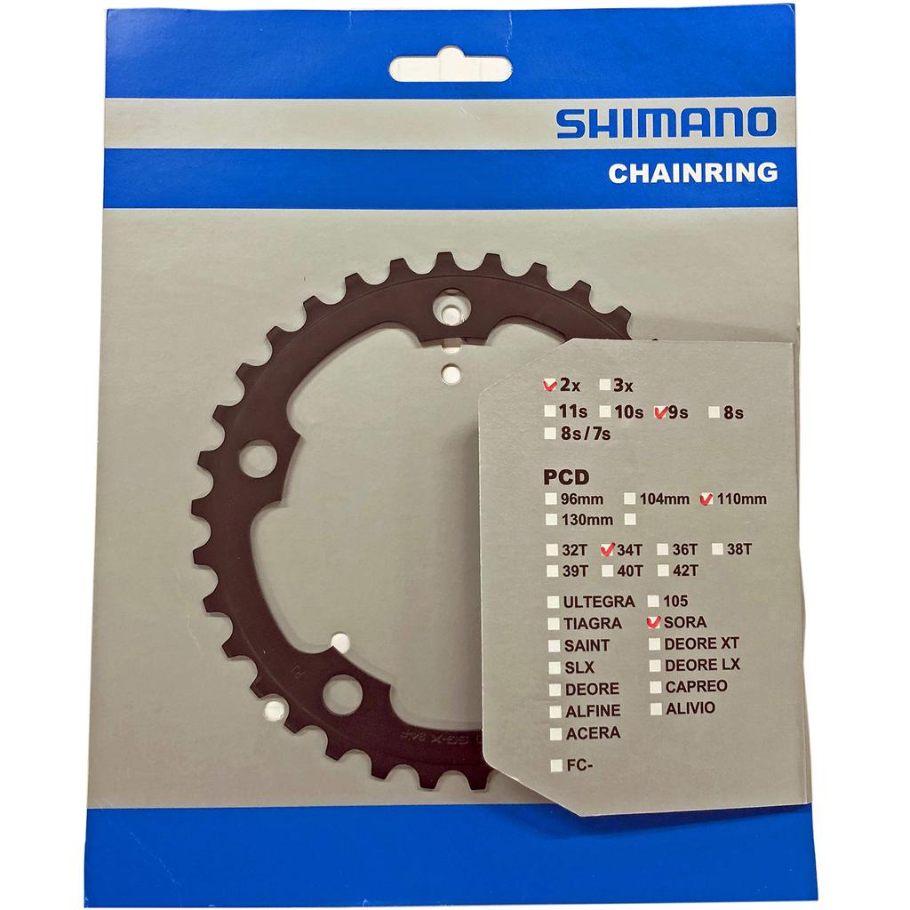 SHIMANO Запасные части Звезда 34T Черная FC3550 Y1NB34000