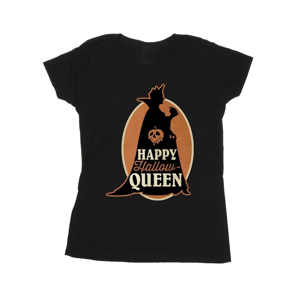 Disney Womens/Ladies Villains Hallow Queen Cotton T-Shirt