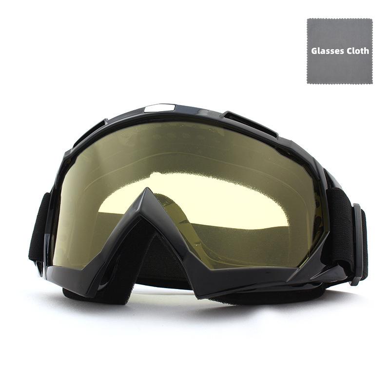 Motorcycle Goggles Motocross Glasses MTB ATV MX Off-road Goggles Mask Removable Lenses Windproof UV Protection Outdoor Cycling