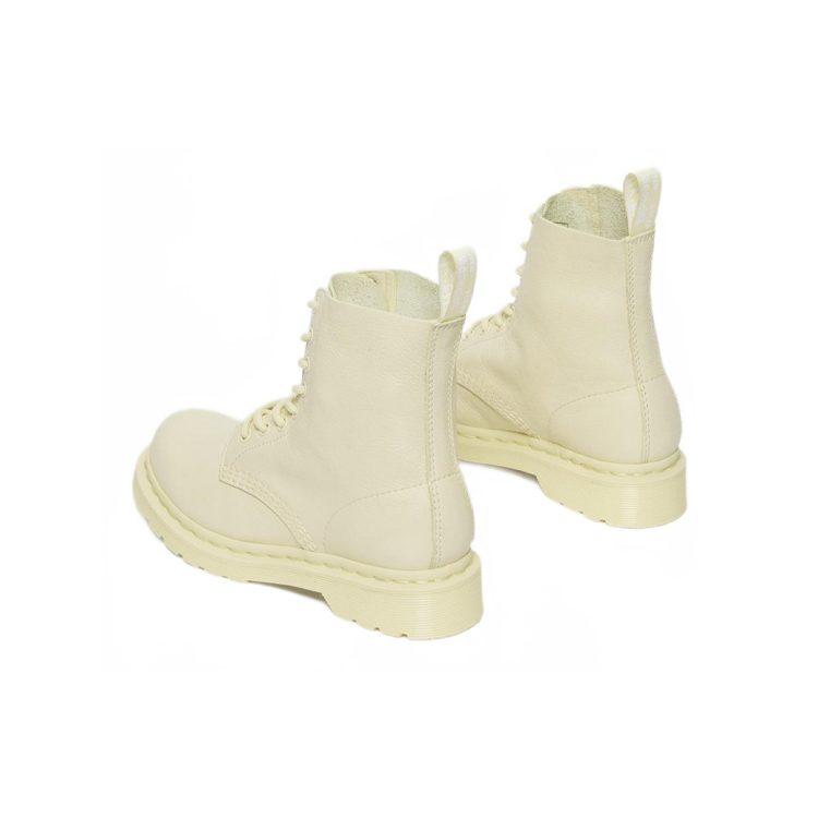 Доктор. Женские ботинки Dr. Martens 1460 Pascal Mono со шнуровкой 'Cream' 27580282