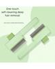 Pet Hair Removal Comb Flea Comb,New One-Click Self-Cleaning Pet Removal Combs for Short&Long Hair Cat Dog Comb for Grooming Mass