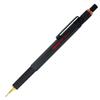Rotring ROTRING800 Черный Механический 1904447 Импортный Карандаш, 0,5 мм, Поворотный Кнопка-Толкатель, (Подлинный продукт)