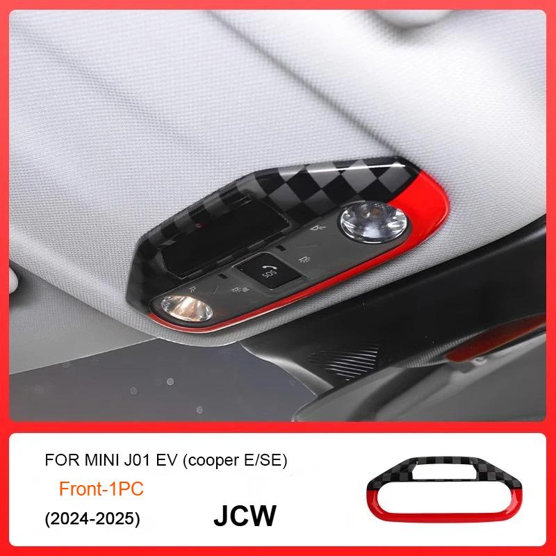Car Roof Reading Light Lamp Cover Frame Sticker For Mini Cooper J01 J05 Aceman 2024 2025 New Electric Car Interior Accessories